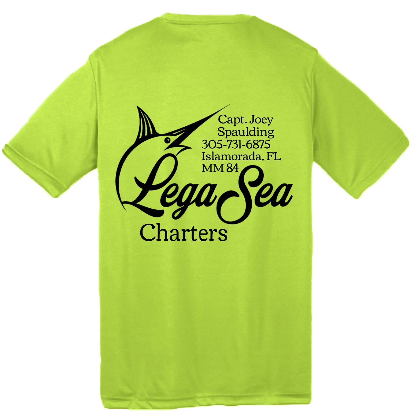 Neon Yellow - BACK