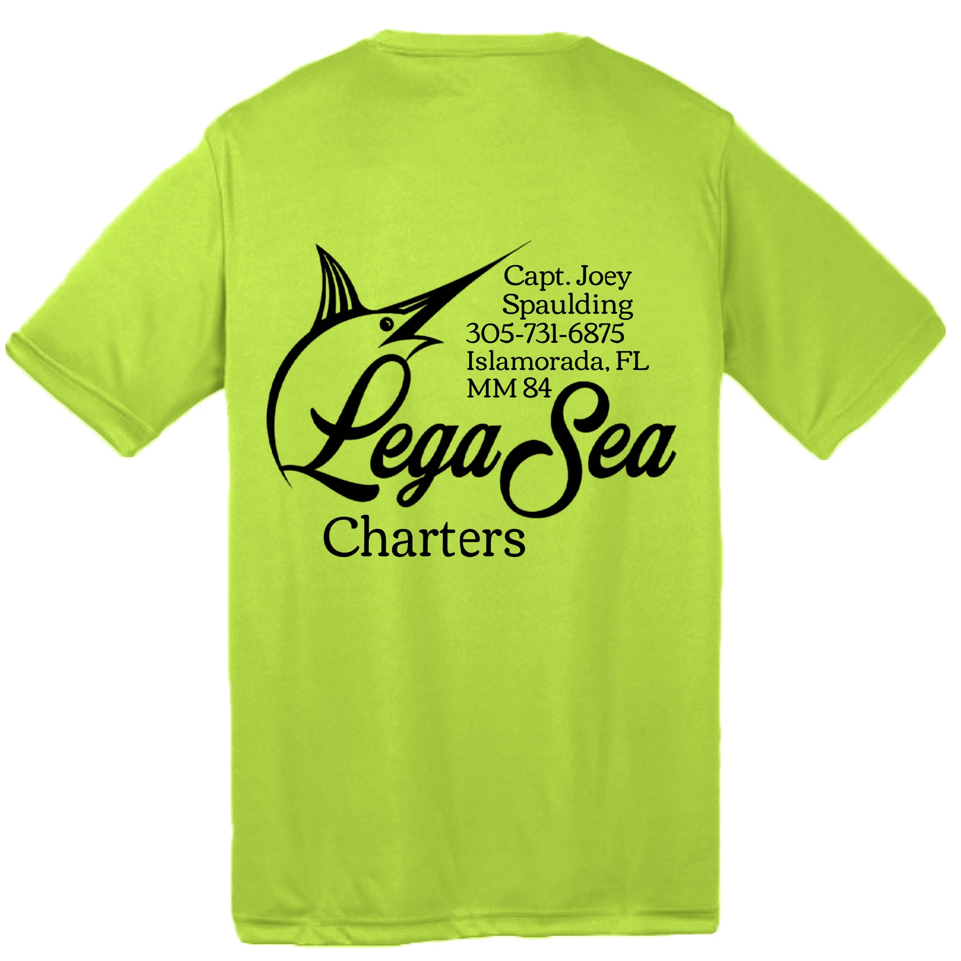 Neon Yellow - BACK