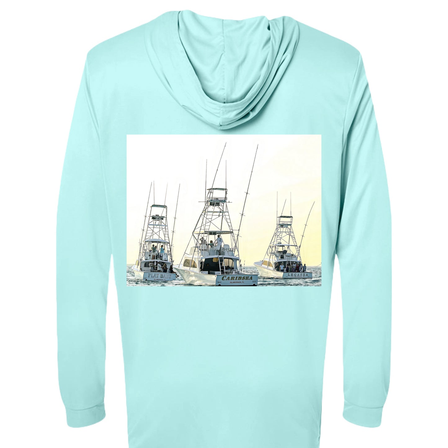 Aqua Blue - BACK