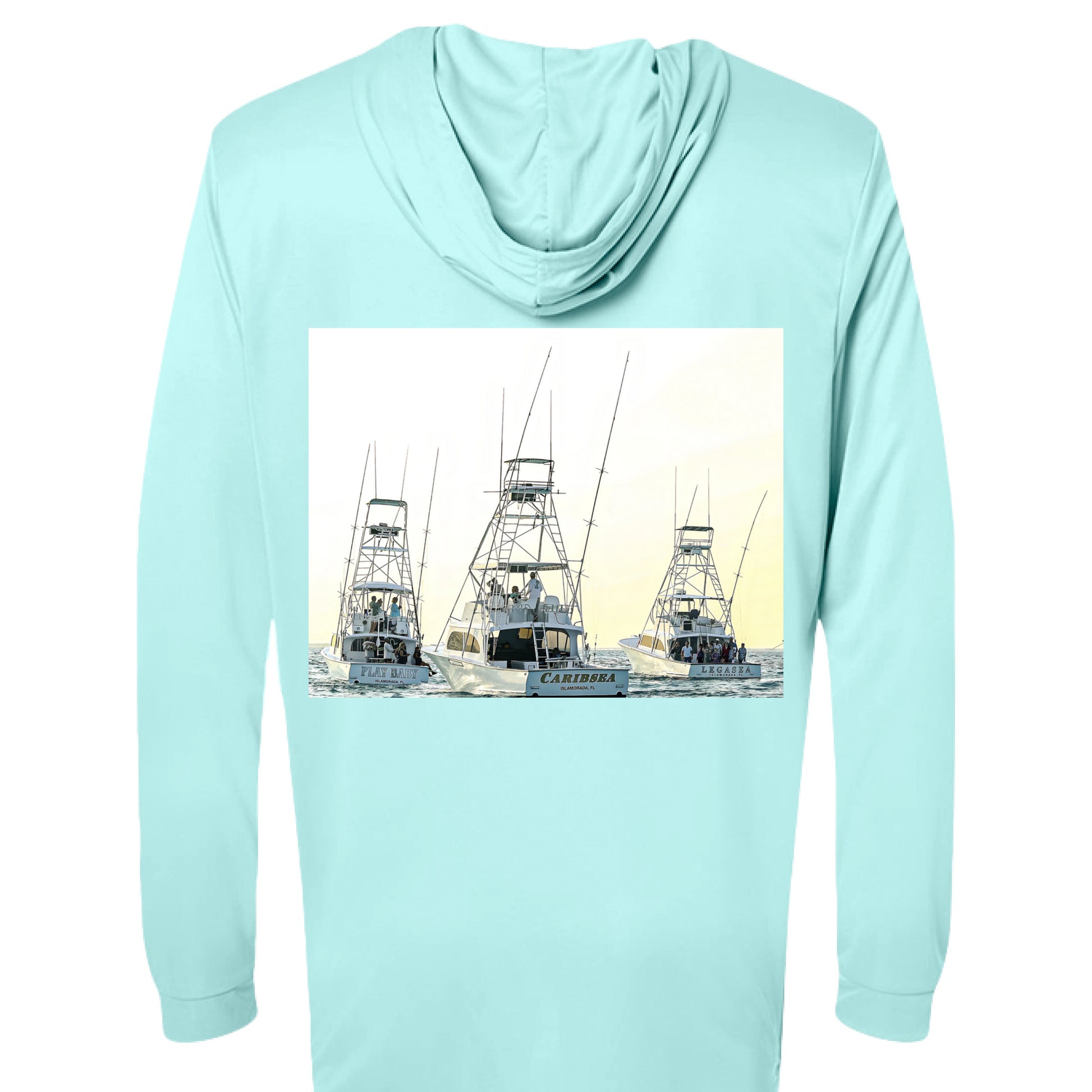 Aqua Blue - BACK