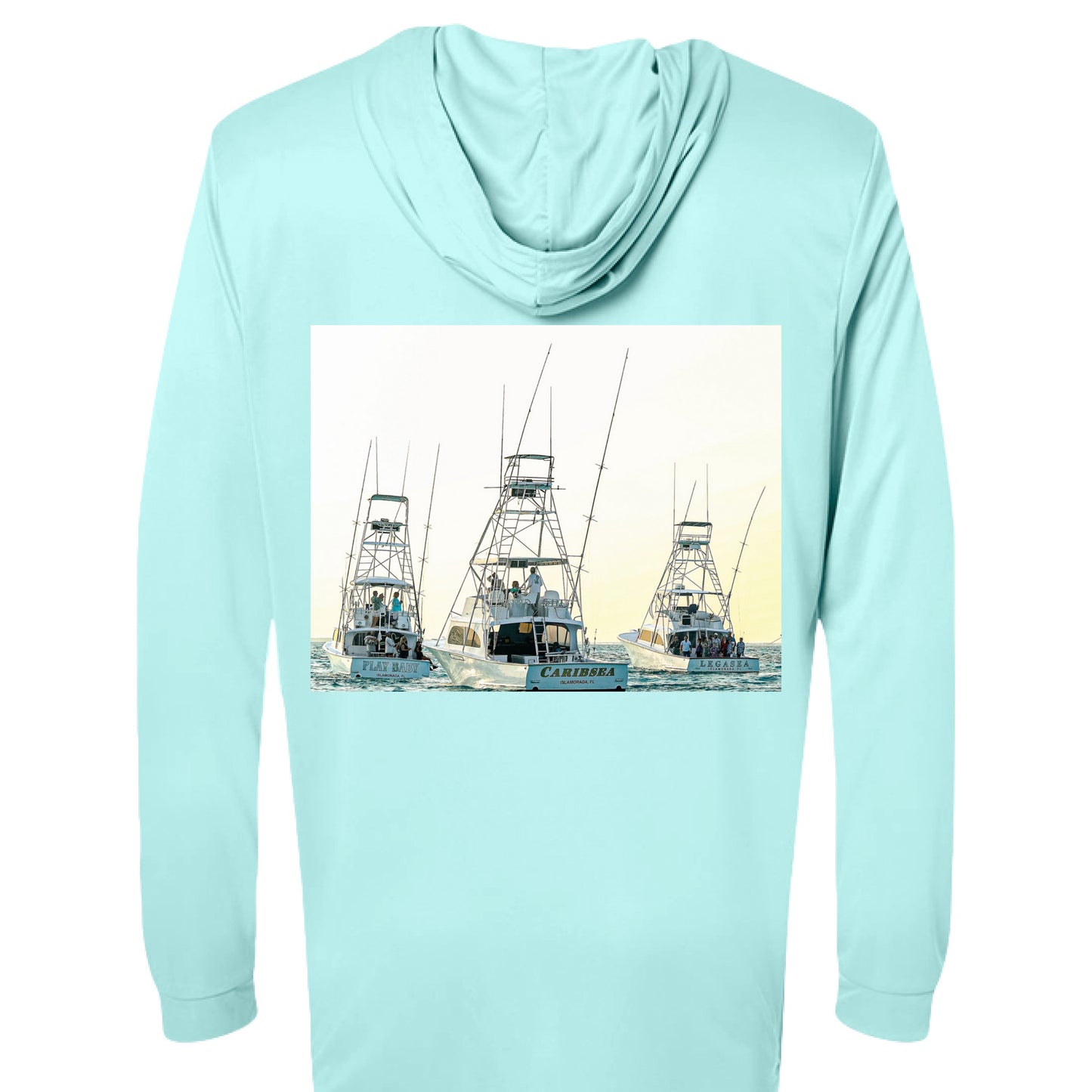Aqua Blue - BACK