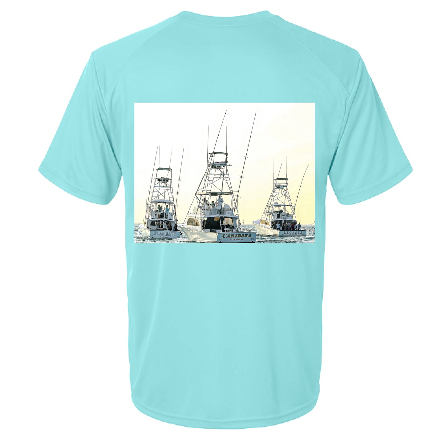 Aqua Blue - BACK