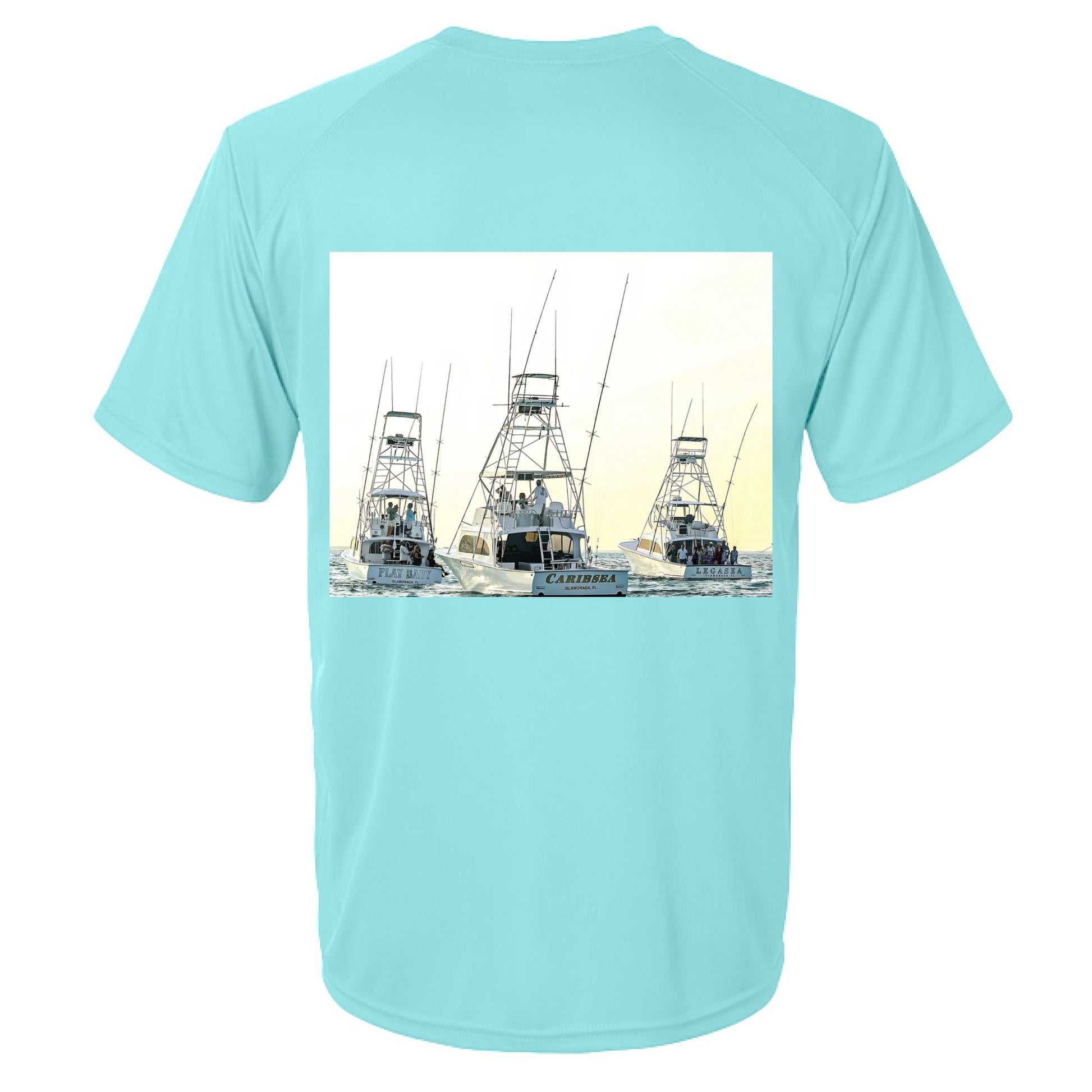 Aqua Blue - BACK